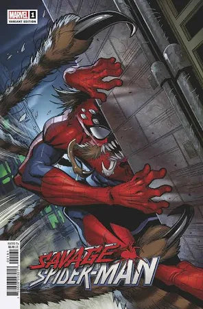 SAVAGE SPIDER-MAN #1 LUBERA VARIANT