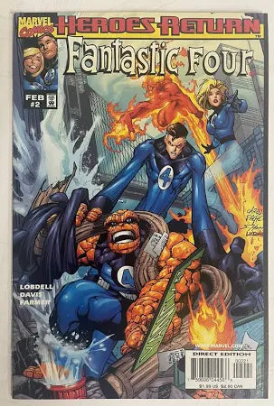 FANTASTIC FOUR HEROES RETURN #2