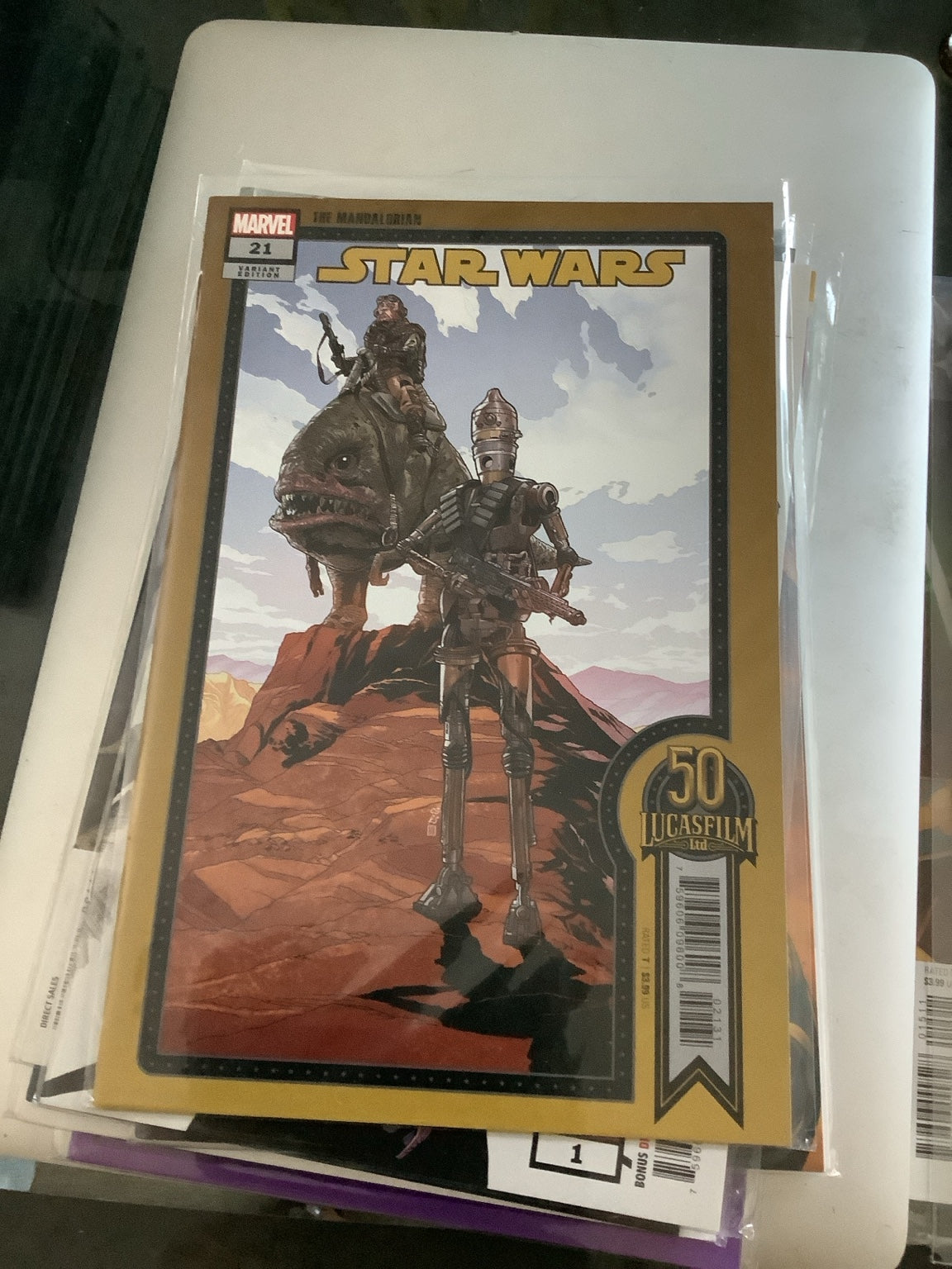 Star Wars #21 Lucasfilm 50th Anniversary variant