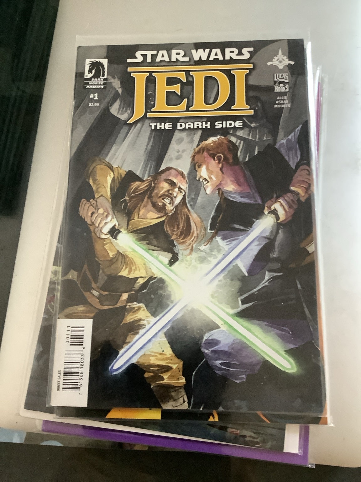 Star Wars Jedi The Dark Side #1 Dark Horse Comics