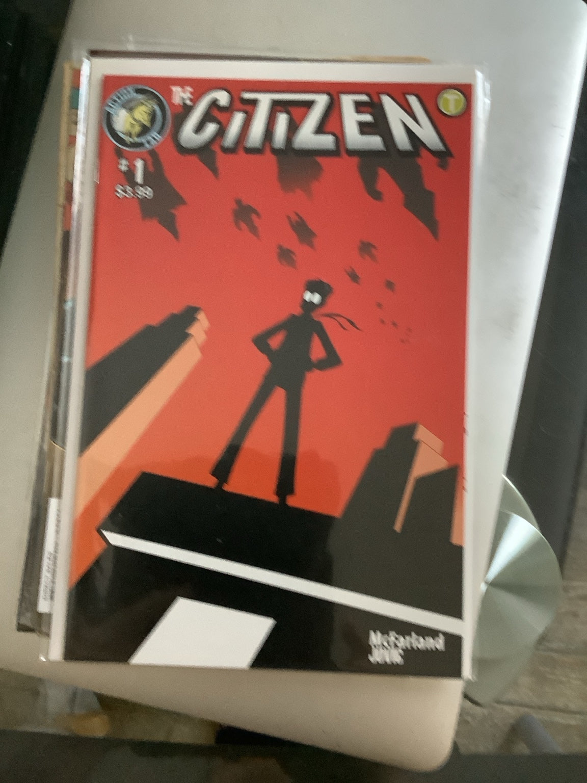 The Citizen #1 Action Lab photographed copy